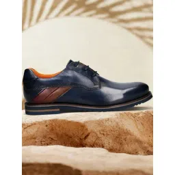 Bugatti Men Caleo Exko Dark Brown Derby Shoes-picture-36