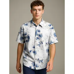 BULLMER Men Floral Printed Shirts-picture-15