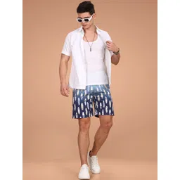 BULLMER Men Printed Regular Fit Shorts image 5