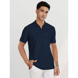 BULLMER Men Solid Polo Collar T-shirt-picture-30