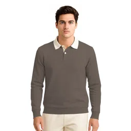 BULLMER Polo Collar Long Sleeves T-shirt-picture-49