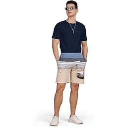 bullmer Trendy Co-Ord Set for Men | T-Shirt and Shorts Set-picture-14
