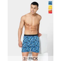 bummer Men Pack Of 3 Printed Boxers BOICEBRECB03L-picture-11