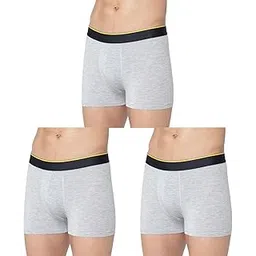 Micro Modal Trunks Underwear for Men – Ultra Soft & Breathable, 3 Times Softer Than Cotton, Anti-Bacterial, Stretchable for Ultimate Comfort & Style, Combo Pack of 3 (A Shark Tank Product)-image-18