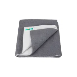 Bumpers the baby co. Grey Polycotton Water Resistant Mattress Protector-picture-10