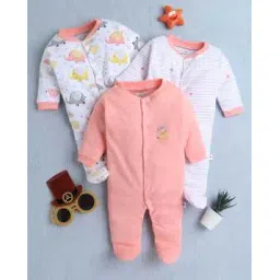 bumzee Baby Boys Full Sleeves Sleepsuit Pack Of 3-picture-15