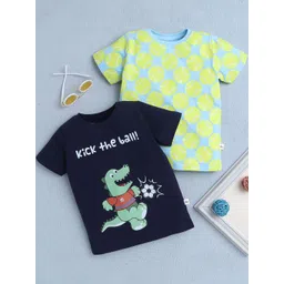 BUMZEE Boys 2 Printed T-shirt-picture-36