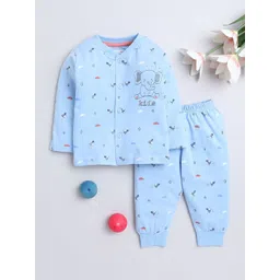 BUMZEE Boys Conversational Printed Night suit-picture-33