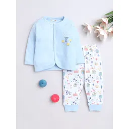 BUMZEE Boys Graphic Printed Pure Cotton Night suit-picture-33