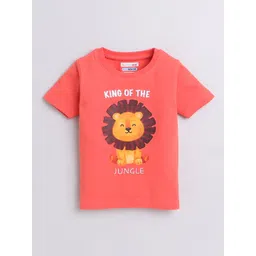 BUMZEE Boys Graphic Printed Pure Cotton Night Suit image 2