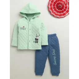 Bumzee Boys Multicolor Printed Regular Fit Clothing Sets-picture-27