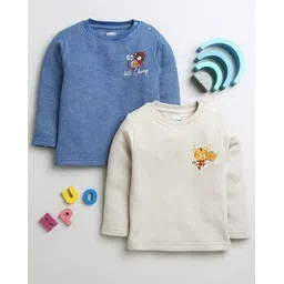 bumzee Boys Pack of 2 Ribbed Thermal Vests-picture-12