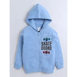 BUMZEE Boys Printed Hooded Sweatshirt-picture-12