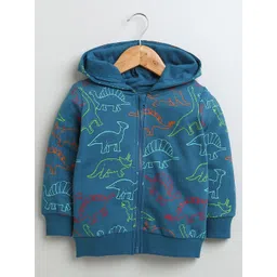 BUMZEE Boys Printed Hooded Sweatshirt-picture-40