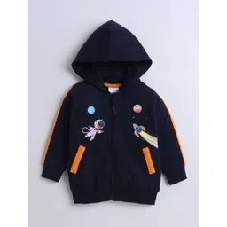 BUMZEE Boys Printed Hooded Sweatshirt-picture-13
