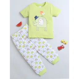 BUMZEE Boys Printed Pure Cotton Night Suit-picture-24