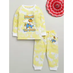 BUMZEE Boys Printed Pure Cotton Night suit-picture-21