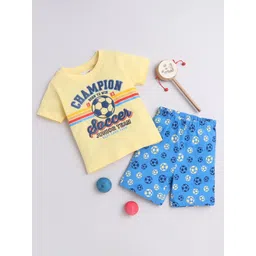 BUMZEE Boys Printed Top with Shorts-picture-58