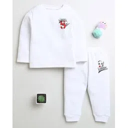 bumzee Boys Ribbed Thermal Vest & Panst Set-picture-27