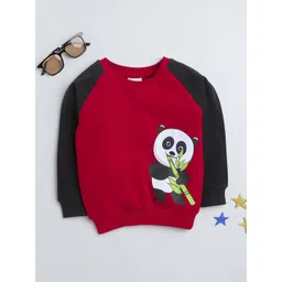 BUMZEE Boys Round Neck Graphic Printed Sweatshirt-picture-28
