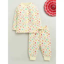 BUMZEE Girl Printed Pure Cotton Night suit-picture-17