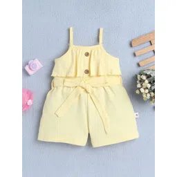 BUMZEE Girls Basic Jumpsuit with Ruffles-picture-26