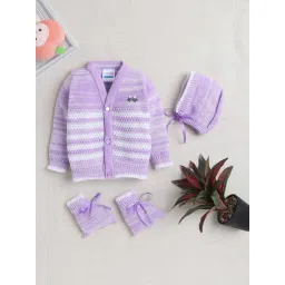 Bumzee Girls Lavender Regular Fit Sweater-picture-17