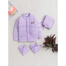 Bumzee Girls Lavender Regular Fit Sweater-picture-19