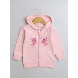 BUMZEE Girls Printed Hooded Sweatshirt-picture-35