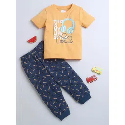 BUMZEE Infant Boys Printed Pure Cotton Night suit-picture-35