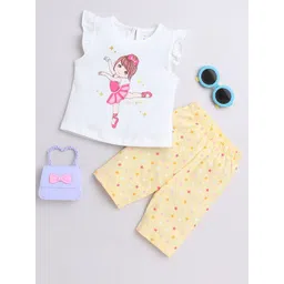 BUMZEE Infant Girls Printed Pure Cotton Night suit-picture-31