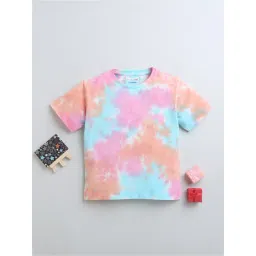 Bumzee Kids Multicolor Printed T-Shirt-image-37