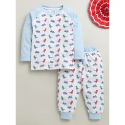 BUMZEE Pure Cotton Printed Night suits-picture-10