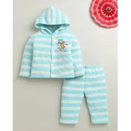 bumzee Striped 2-Piece Hooded Set-picture-47