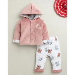 bumzee Printed Hooded-Neck Set image 1