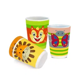 Bunie Cartoon Theme Bamboo Fiber Glasses for Kids  Set of 3 Random Design-image-18