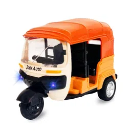 Bunie Friction Power Auto Rickshaw Toy  1 Pc Color May Vary-picture-16