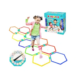 Bunie Hopscotch Kids Game  10 Rings and 12 Connectors, 1 Spinner Board-picture-12