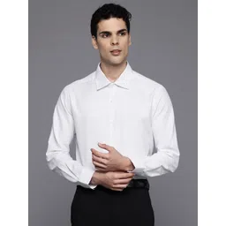 Burton Men Tailored Fit Opaque Formal Shirt-picture-12