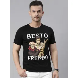 Bushirt Black Cotton Crew T-Shirt-picture-17