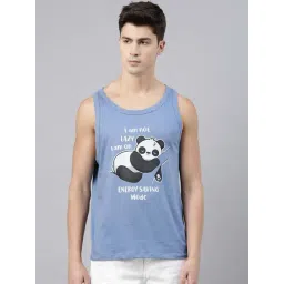 Bushirt Turquoise Printed Cotton Vest-picture-11