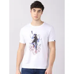 Bushirt White Cotton Crew T-Shirt-picture-20