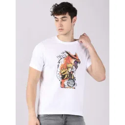 Bushirt White Cotton Crew T-Shirt-picture-18