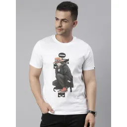 Bushirt White Cotton Crew T-Shirt-picture-23