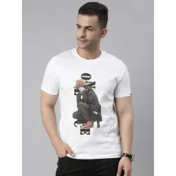 Bushirt White Cotton Crew T-Shirt-picture-46