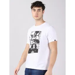 Bushirt White Cotton Crew T-Shirt image 3