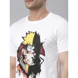 Bushirt White Cotton Crew T-Shirt image 4