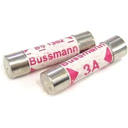 Bussmann 3A Cartridge 250V Fast Acting Fuse – 6x25mm Ceramic fuse for Electronic Circuits (Pack of 2)-picture-11