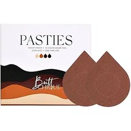 buttchique Cinnamon Stick-On Pasties for Complete Coverage, Waterproof & Sweat-Proof, Safe to Use Directly on Skin-picture-49