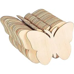 Butterfly 20 Pcs DIY MDF Cutouts for Art and Craft Work, Craft Shapes, Cut Out-picture-32